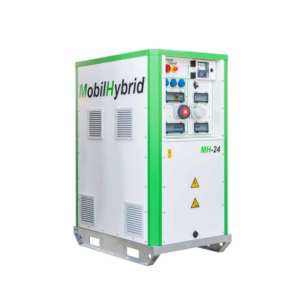 The MobilHybrid MH-24/3ph is the solution for extensive energy requirements in different environments.