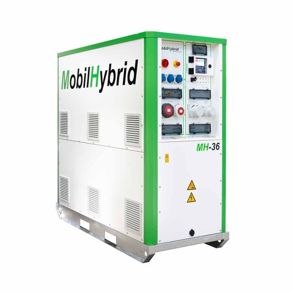 The MobilHybrid MH-36/3ph is the solution for projects with high energy requirements and special challenges.