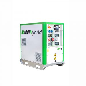 The MobilHybrid MH-8 is an ideal power supply solution especially for small construction projects